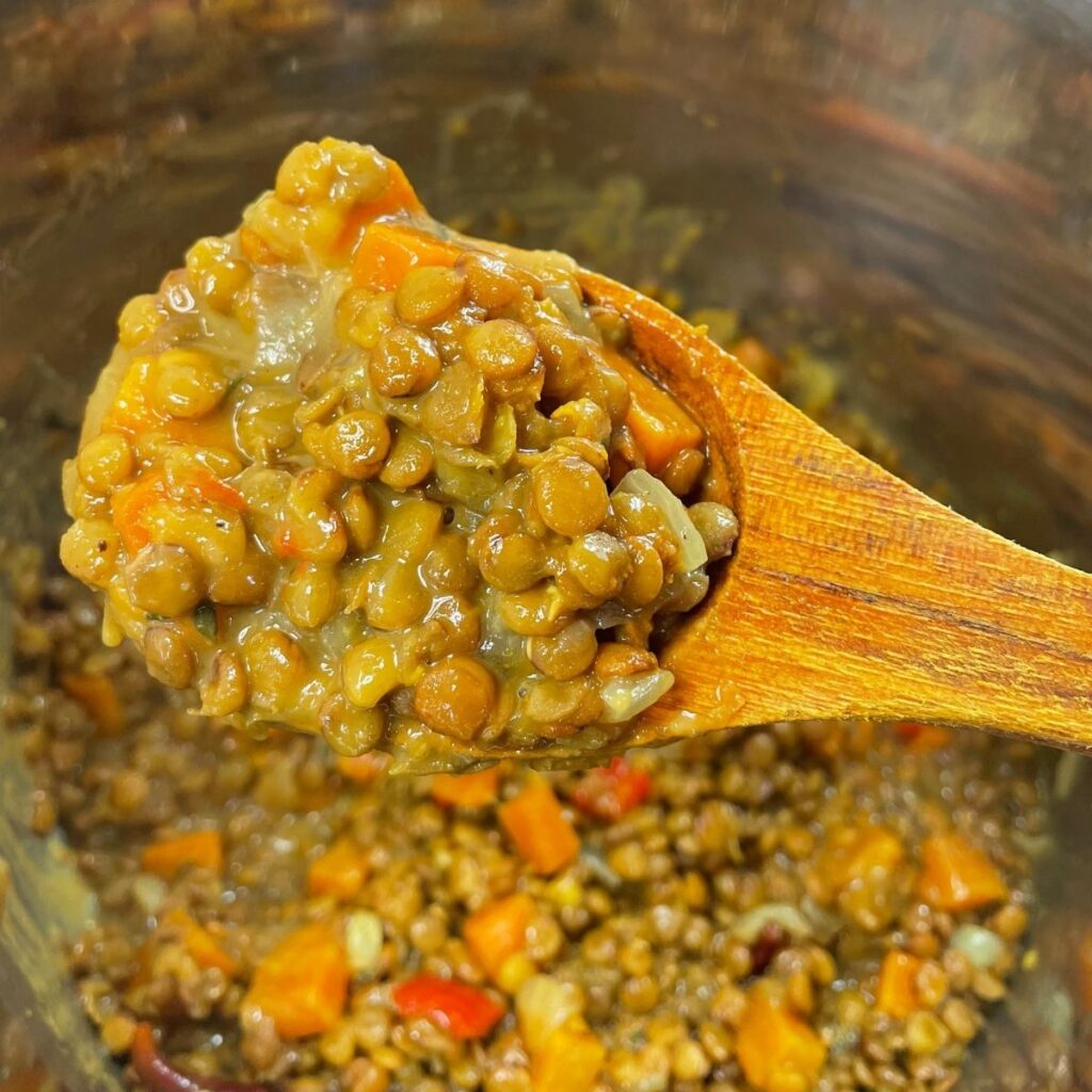 Jamaican Curry Lentils