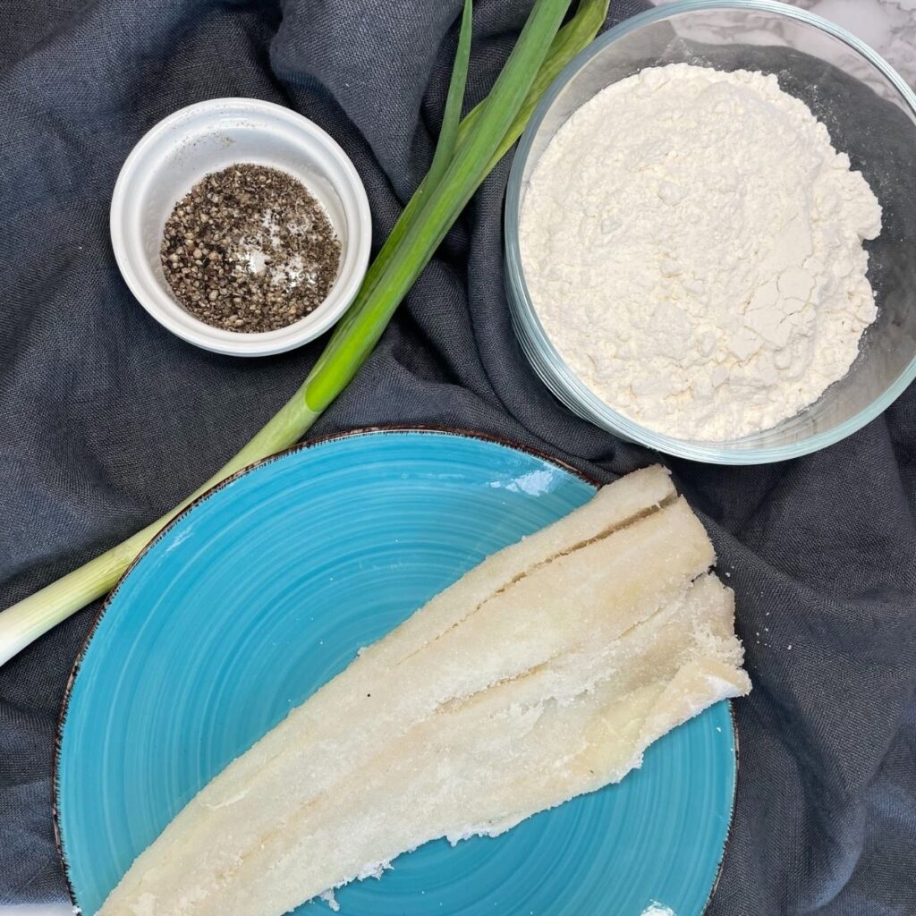 Jamaican Saltfish Fritters Ingredients