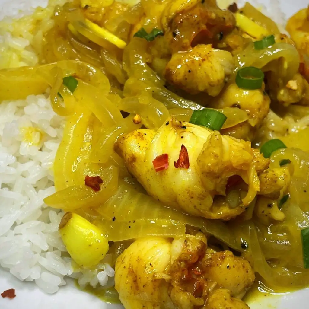 Coconut Curry Lobster