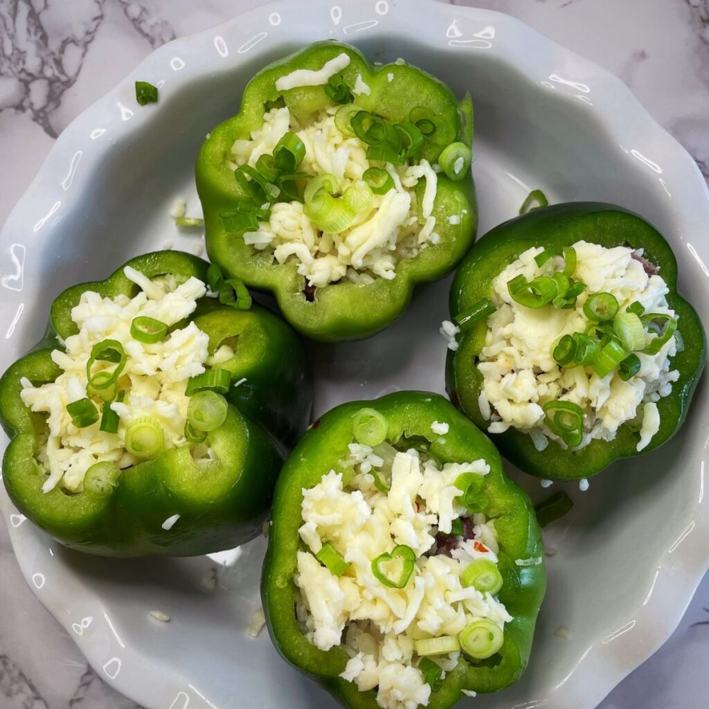 Uncooked Stuffed Peppers