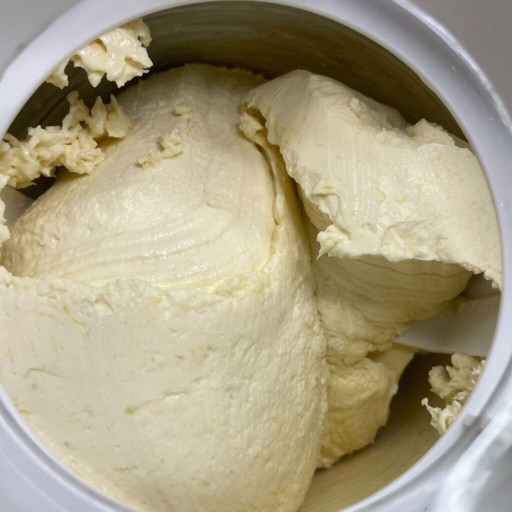 Churned Mango Ice Cream