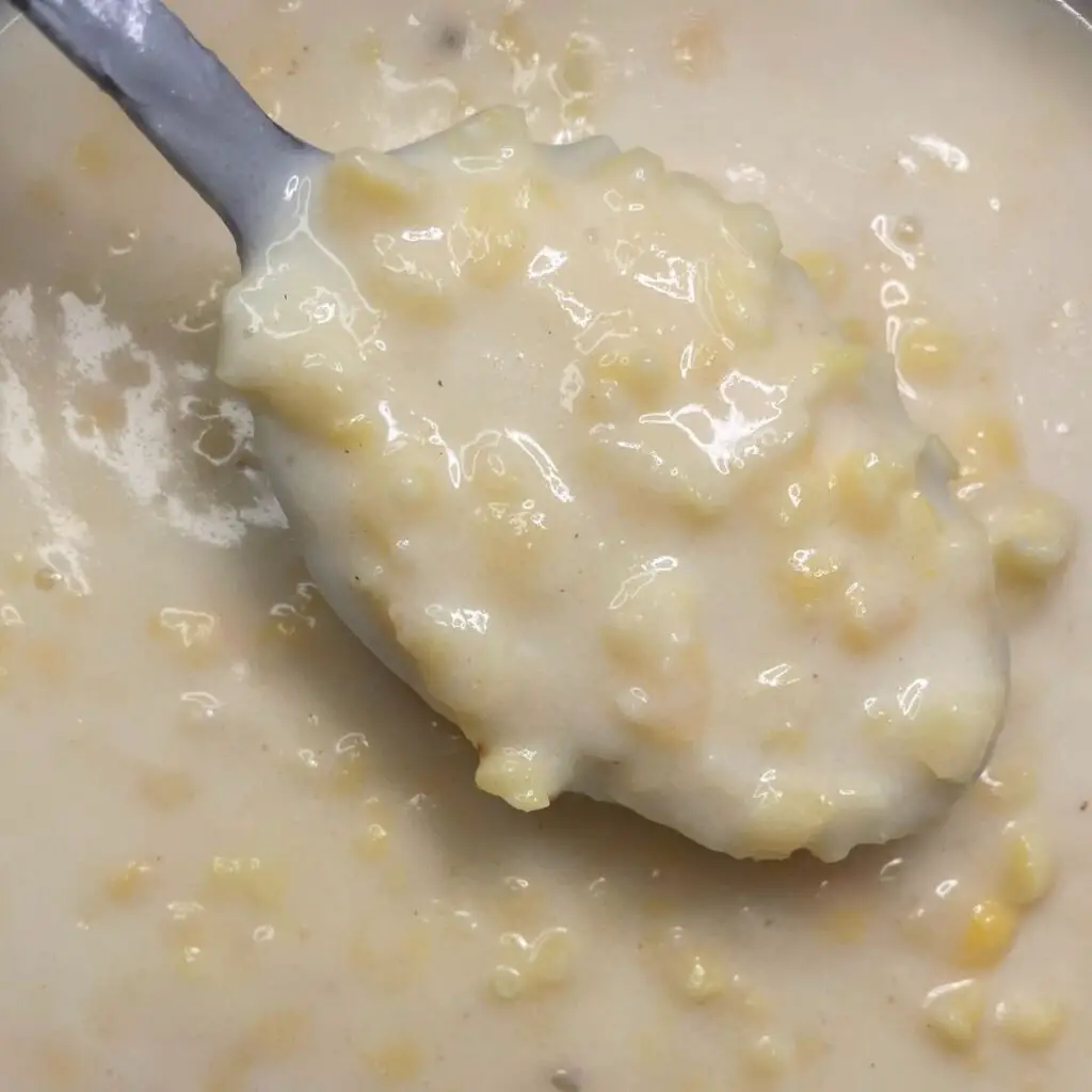 hominy corn porridge