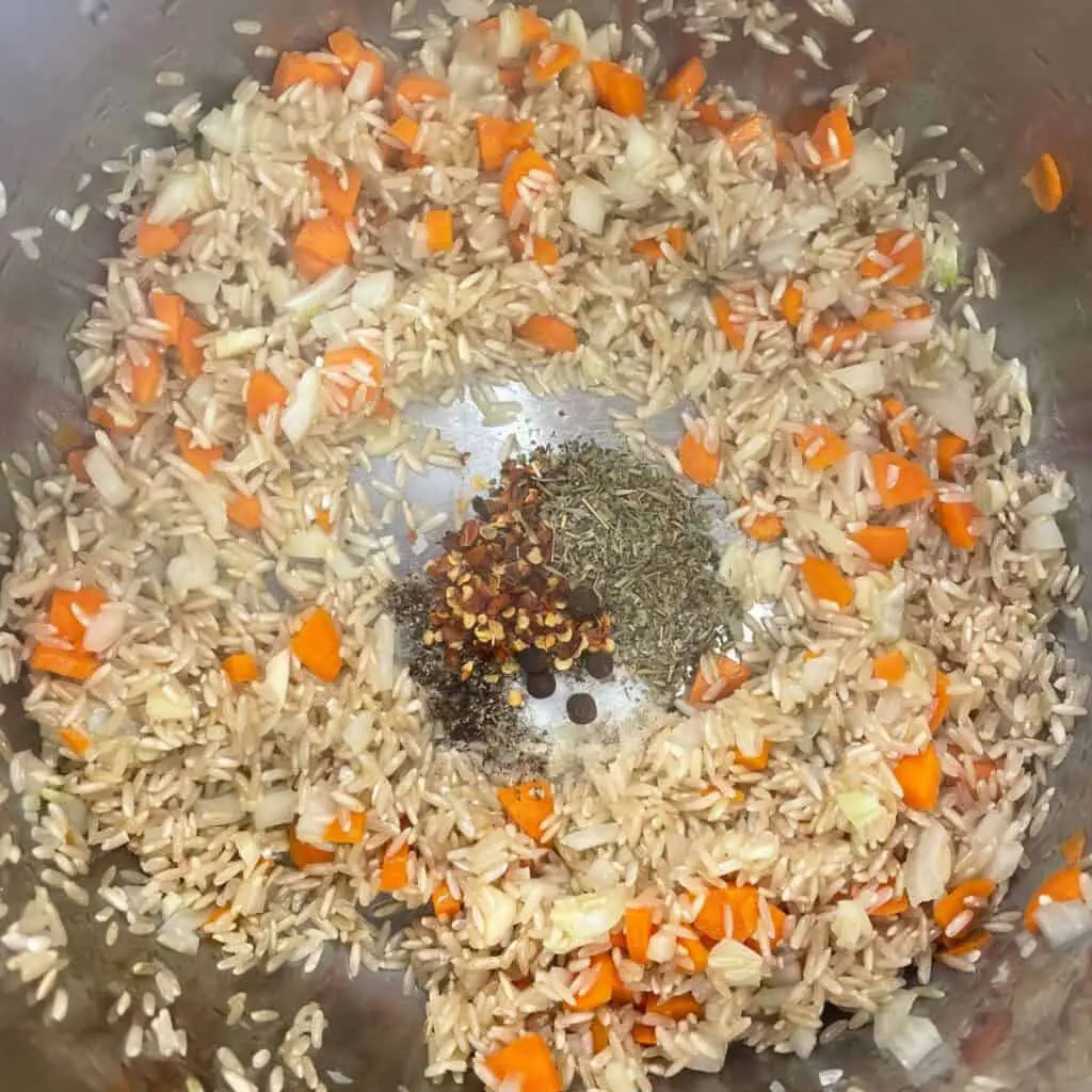 Seasoning for Brown Rice Pilaf